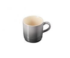 Le Creuset Tazza con Manico, 200 ml, 10 cm di Altezza, Gres, Flint