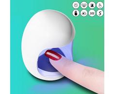 symboat portatile LED lampada per unghie Mini USB UV sèche-nail durcissement Gel Toenail lampada di lucidatura Stendino