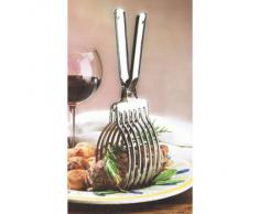 Gnali One Size Frusta in Acciaio Inox 40 Cm