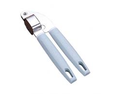 Spremiaglio in acciaio inox tritacarne e frantoio a prova di ruggine, facile spremere, lavabile in lavastoviglie, facile da pulire, Acciaio inossidabile