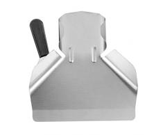 UPKOCH 1Pc Patatine Fritte Pala Spatola Metallo Pooper Scooper Metallo Fritto Francese Bagger Paletta Di Farina DAcciaio Paletta Di Popcorn Paletta Cucina Pale Di Patatine Fritte