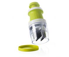 BRANDANI TRITAVERDURE BIANCO-VERDE IN PLASTICA ABS E ACCIAIO INOX CON CONTENITORE IN PLASTICA PS CODICE PRODOTTO: 54139