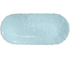 Baci Milano Collezione JOKE TABLE & KITCHEN Piatto a servire ovale Melamina - 53 x 24 cm Colore azzuro aqua