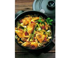 Emile Henry EH794553 Cocotte Tonda, Carbone