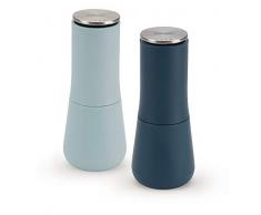 Joseph Joseph Milltop Set macinapepe e Sale Senza fuoriuscite - Blu, Regolare