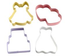 Set 4 tagliapasta wedding formine biscotti per Matrimonio