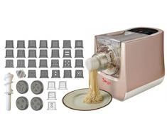 Sirge RITAPASTA Macchina per pasta fresca automatica 34 TRAFILE - 300W - PER TUTTI I TIPI DI FARINA + KIT Ravioli