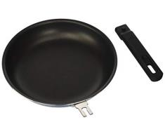 BRUNNER 0806041N Padella In Alluminio con Manico Rimovibile Skipper, 22 cm