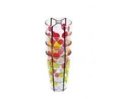 ZAK Designs 2077-8425 DOT DOT - Bicchiere 30 cl, Set 4 Pezzi