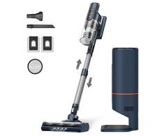 Ultenic FS1 Aspirapolvere Senza Fili, 30000Pa, 450W, Autonomia 60 Min, Svuotamento Automatico, Scopa Elettrica, 660 ml, Filtrazione a 5 Fasi, Modalità Turbo, Adattamento Multi-Accessori