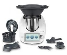 Finoo Thermomix TM6 Bimby, Acciaio Inossidabile, Nero