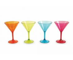 Villa dâEste Home Tivoli Home Tivoli 2402344 Party Set 4 Bicchieri, Martini