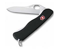 Victorinox Sentinel, Coltello Grande da Tasca Unisex Adulto, Nero, Unica