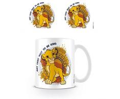 Pyramid International The Lion (Just Cant Wait TO BE King) Mug, Ceramica, Multicolore, Unica