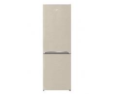 BEKO - RCSA330K30BN - Frigorifero Combinato Statico, Frigo e Congelatore, Libera Installazione, 321 L - Beige, 59,5 x 59,2 x 185,1 cm