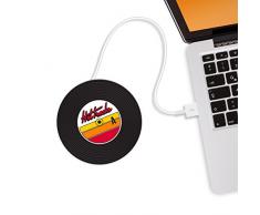 Mustard Scaldatazza Sottobicchiere USB - Nero Hot Tracks