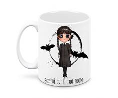 Mr. Gadgets Tazza Serie Tv personalizzabile con nome horror (Modello 2)