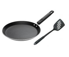 Prestige - Set Composto da Padella per crespelle e spatola, 24 cm, 2 Pezzi