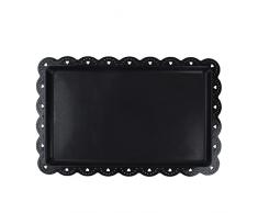 Vassoio da portata rettangolare,Vassoio piatto per torta per feste per uso alimentare | Accessori per feste Piatto per biscotti per snack Biscotti Frutta Sale da pranzo Caffetterie Firulab