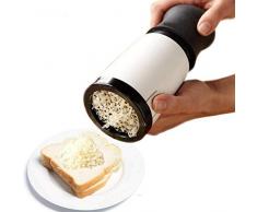 Grattugia in acciaio inox per formaggio, grattugia spalmabile, burro, pane di mais, grattugia 2 slicer formaggio verdure lamate