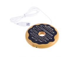 OUNONA USB portatile scalda tazzine Calda Riscaldatore Pad per bere Bibita Caffè tè