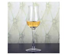 QSCTYG Calici da Vino Girato Bicchiere di Vino Rosso Tazza di Vetro 100-200ml Whisky degustazione di Whisky Vetro Sommelier Special Cup Calice Annusare Cup 73 (Color : Clear 115)