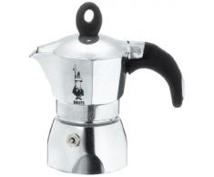 Bialetti Moka Dama Caffettiera, Alluminio, Argento, 1 Tazza