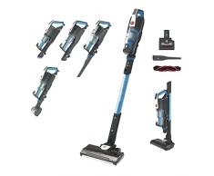 Hoover HF500 HF522STP 011 Aspirapolvere Senza Filo, Senza Sacco, 0,45 L, Autonomia 45 Min, Spazzola Antigroviglio, Mini Turbo Spazzola Animali, Blu