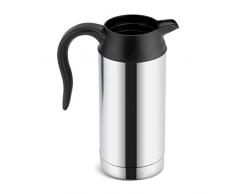 Atyhao Bollitore per Auto elettrica in Acciaio Inossidabile Tazza riscaldante Tazza da caffè Bottiglia dAcqua da Viaggio 12V 750ml