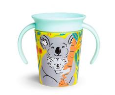 Munchkin Miracle 360° WildLove - Tazza per imparare a bere con manici, 177 ml, koala, confezione da 1