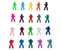 Teegxddy 20 PCS segna bicchieri calici segnabicchieri segna bicchiere segnabicchieri per calici segna calici segnabicchiere accessori vino segnaposto natalizio