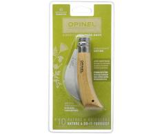 Opinel N ° 10 Courbet Pruing, Coltello pieghevole, 10cm