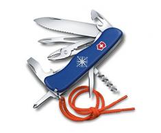 Victorinox, Skipper, coltellino svizzero (18 funzioni, cordino, lama da guado, tagliafili) colore blu