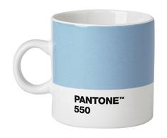 Pantone 101040600 Tazzina da caffè, in Porcellana, Porcellana, Light Blue 550, 6.1 x 6.1 x 8.2 cm