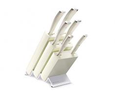 WÜSTHOF Classic Ikon creme Blocco coltelli con 6 coltelli