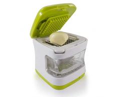 tooloflife - Tritacarne per aglio, affettatrice e tritacarne con contenitore di stoccaggio, struttura resistente e robusta