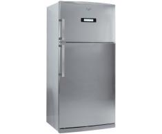 Whirlpool WTH5244 NFX Libera installazione 396L 119L A+ Acciaio inossidabile frigorifero con congelatore