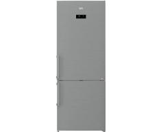 Beko - RCNE560E61ZXN - Frigorifero Combinato, Total No Frost, Connessione WIFI HomeWhiz, Compressore ProSmart Inverter - Inox, 70 x 74,5 x 192 cm