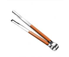 Pinze cucina BARBECUE PONDS Insalata torta dessert Pinze da forno Articoli da cucina Pinza barbecue (Color : Orange)