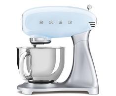 Smeg SMF02PBEU - Robot da cucina, acciaio 18/10, 4,8 l, azzurro pastello