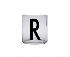 Design Letters Bicchiere Per Bambini | Tritan Tazza di Latte Cadi al sicuro | Bicchiere Acqua| Tazza di apprendimento per bambini|Bicchiere di vetro Trasparente, BPA BPS Free Lavabile in lavastoviglie