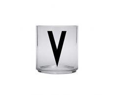 Design Letters Bicchiere Per Bambini | Tritan Tazza di Latte Cadi al sicuro | Bicchiere Acqua| Tazza di apprendimento per bambini|Bicchiere di vetro Trasparente, BPA BPS Free Lavabile in lavastoviglie