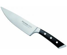 Tescoma 884529 Azza Coltello Cuoco, Acciaio Inossidabile, Nero, 16 cm, 1 Pezzo