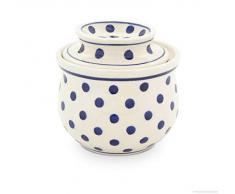 Bunzlauer - Burriera con raffreddamento ad acqua, per 175 g, altezza 10,7 cm, diametro 11,0 cm, capacità 0,2 litri, decorazione 37