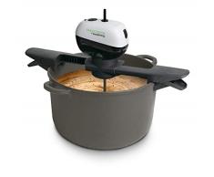 Mescolatore Automatico INN-785 Mescolone, Miscelatore da cucina a Batteria Regolabile, Senza Fili, Facile da Pulire