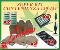 Sconosciuto Super SCORTA Sacchi Sacchetti Filtro ASPIRAPOLVERE Folletto VK 130 VK 131