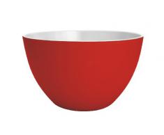 ZAK Designs 1647-0322 - Ciotola Duo, Ã 18 cm, Colore: Rosso/Bianco
