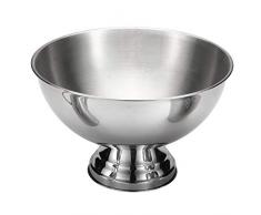 stores Secchiello per Il Ghiaccio Portatile Acciaio Inox Ice Bowl della Barra di Metallo Beer Barrel Spumante Vino Big Ice Bucket Fried Ice Cream Ciotola di Insalata Dessert Coppa Portaghiaccio