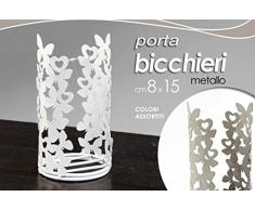 Gicos PORTABICCHIERI in Metallo 8X15 CM