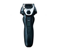 Panasonic ES-RT47-S503 Rasoio a 3 Lame, Motore Lineare 10000 giri/m, Display LED a 2 Fasi, Nero/Argento